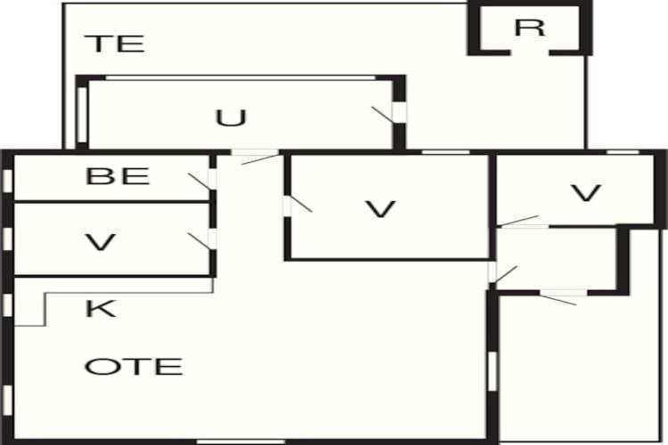 6 Person Holiday Home In R M Bolilmark Eksteriør bilde